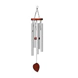 Anytime Garden Beautiful Wind Chimes - Tuned 22" Wood Windchimes Deliver Rich, Full, Relaxing Tones - Best Large Wooden Wind Chime for Outdoor Patio
