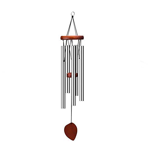 Anytime Garden Beautiful Wind Chimes - Tuned 22" Wood Windchimes Deliver Rich, Full, Relaxing Tones - Best Large Wooden Wind Chime for Outdoor Patio