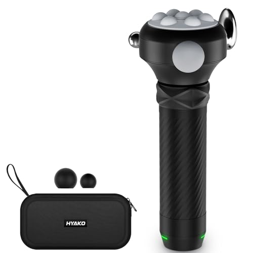 HYAKO R1 Pro Max Therapie Massagegerät 360° Kopf 5 in 1 & 3,5mm Amplitude