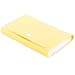 Expanding File Folder, Subdivision Accordion File Folder Mini Organizer PP Wallet for Cards,Coupons,Receipt,Tax Item or Changes,7x4.5 Inches,12 Pockets with Tabs and Check Case(Yellow)