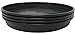 Matri Round Plastic Planting Saucer (Black, 14 Inch)