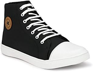 OPTIFEET Men's High Ankle Canvas Sneakers