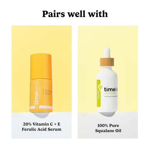Timeless Skin Care Coenzyme Q10 Serum - Skin Care Serum for Smoothing - Fragrance-Free - Coenzyme Q10 - with Hyaluronic Acid - 4 oz