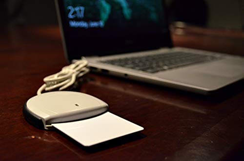 image for Identiv SCR3310v2.0 USB Smart Card Reader (USB C)