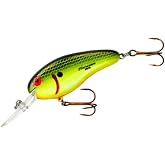 Bomber Deep Flat A Chartreuse Black Scales 2 1/2"