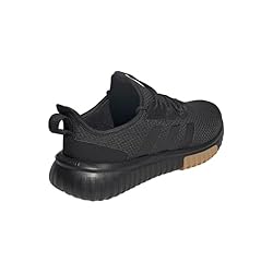 adidas Men's Kaptir 4.0 Sneaker, Black/Black/Gum, 6