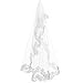 Ok Dress Long Lace Bridal Veils Applique Wedding Veil (White)