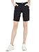 MIER Women's Quick Dry Outdoor Shorts Lightweight Stretch Nylon Hiking Shorts with 5 Pockets, Water Resistant