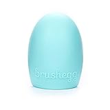 HHE 2Pcs Fashion Cleaning Brush Egg Wash Silica Makeup Brush Cosmetic Tools(B)