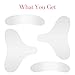 SHINCO Upgrade Decollete Pads And Anti-Wrinkle Pads for Neck(set of 4),Reusable Patches,Dermatologist Approved Silicone Pads for Neck and Chest Wrinkle Treatment and Prevention