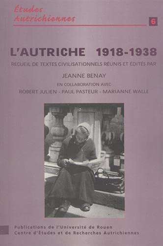 L'Autriche, 1918-1938 en promo sur Amazon