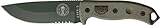ESEE -5 Serrated Edge Blade with No Sheathing, Olive Drab