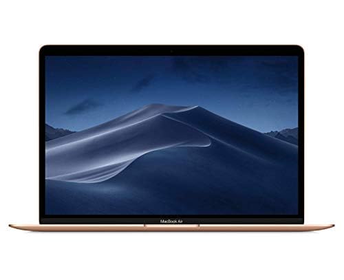 Apple 2019 MacBook Air with 1.6GHz Intel Core i5, 13-inch, 8GB RAM, 128GB SSD Storage, Gold (Renewed)