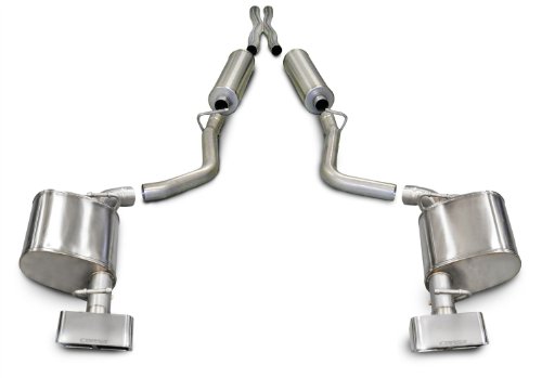 CORSA 14529 Dual Cat-Back Exhaust System for Dodge Challenger 5.7L