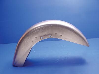 Replica Front Fender Glide Style Raw Finish fits 21" Tires 80-Up Softail Harley