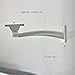 Camera Mounting Bracket, Auto Rover Universal Waterproof Alloy Rotary Bracket Wall Ceiling Mount Housing CCTV Security Surveillance Indoor Outdoor Camera Mounting Bracket, Pack of 2(White)