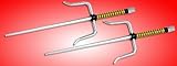 Ace Martial Arts Supply Pair of New Sais Octagon