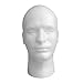 Mannequin Head,SMTSMT Male Styrofoam Mannequin Manikin Head Model Foam Wig Hair Glasses Display