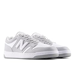 New Balance Men's 480 V1 Sneaker, Grey/White, 10.5