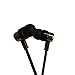 Generic Noodle Headband Grand Bass Black In-ear Hearphone Earbuds With Mic
