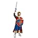 Spooktacular Creations Deluxe Knight Role Play Costume (S(5-7yr)) Sliver