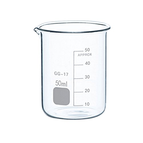 50ml Beaker 50ml Flask and 10ml Cylinder Small Glass Measuring Set with 3 X 10CM Dropper, 1 X 10CM Stir Bar and 1 X Cylinder Brush Pack of 8 with Gifts Avalible - Thumbnail 5