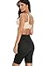 LAZAWG Women Slimming Sweat Anti Cellulite Weight Loss Shorts Hot Thermo Neoprene Body Shaper Pants Shapewear , Black, X-Large(waist 31.5-33.5IN)(tag size L)