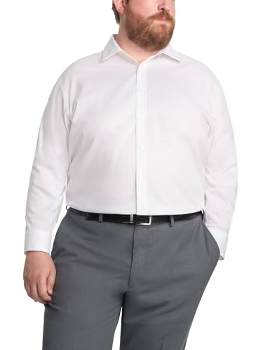 Calvin Klein Men's Tall Fit Dress Shirt Non Iron Stretch (Big and Tall)