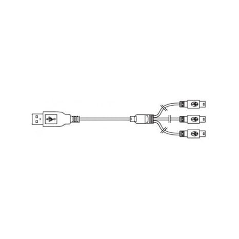 Amazon.com: XP Deus Cable USB 3 Mini B Charge Mando a ...
