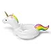 Pfloat Unicorn Baby Float,Inflatable Baby Swimming Float For Age 6 -36 Months With 3 Bath Toys-Rapid Valves&Carry Bag