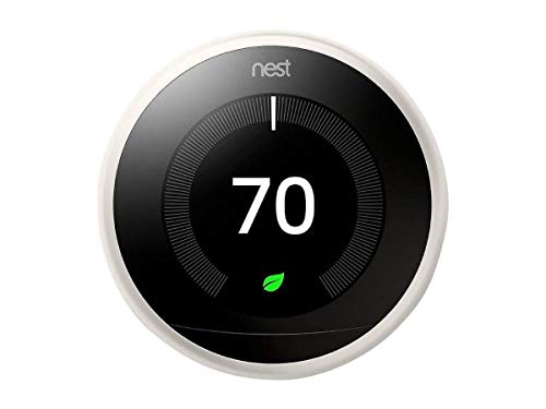 Nest Learning Thermostat - 3rd Generation, White T3017US