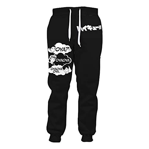 Haikyuu sweatpants Clearance