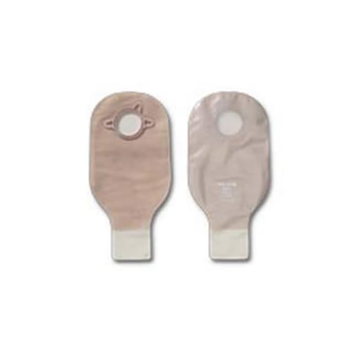 Hollister Colostomy Pouch 12 Inch Length Drainable, Transparent, Box of 10
