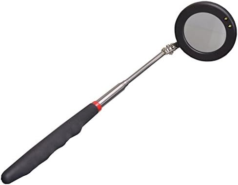 Newsome Telescopic Inspection Mirror Extends from 280mm to 865mm Internal Mirror 50mm Dia