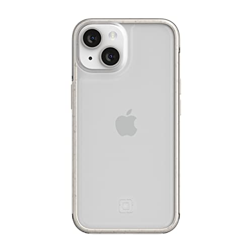 Incipio Organicore IPH-2044-NTLC - Custodia per iPhone 14, certificata al 100% e compostabile con protezione da cadute da 4,3 m, colore: naturale/trasparente