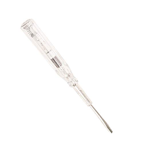 Tralntion Electric Circuit Detector Detection Pen Voltage Tester Power Socket Test Pencil Transparent Screwdriver