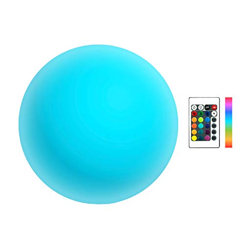 wuuhoo I LED Solar Deko Gartenleuchte Gloria mit 16 Farben I Farbwechsel mit Fernbedienung und Akku I Wetterbeständige…