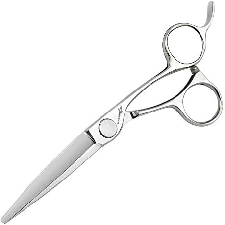 Igspfbjn Professional Flat Hairdressing Scissors Big Samurai Scissors (Color : Silver)