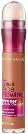 Maybelline Instant Age Rewind Eraser Dark Circles, #148 Hazelnut, 0.2 fl oz (Pack of 2)