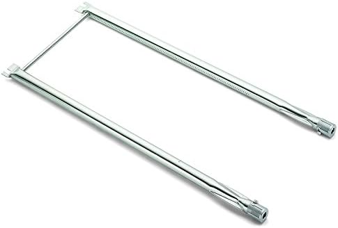 FAS INDUSTRY 7507 Stainless Steel Burner Tube Set 2 Pack, Outdoor Cooking Replacement Pipe burner tubes for Weber Spirit 500, Spirit 500LX, and Genesis Silver A Gas Grills