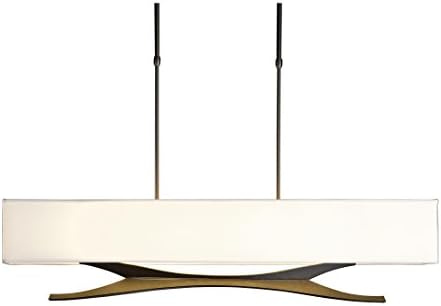 Hubbardton Forge 137655-1007 Moreau Pendant Hubbarton Forge Eclipse Shade, Mahogany Finish