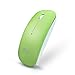 UHURU Wireless Mouse 2.4G Silent Rechargeable and Portable Mouse with 3 DPI for Notebook, Pc, MAC, Laptop, Computer - New & Improved Version (Green)