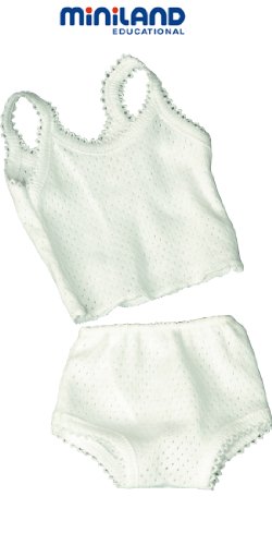 Miniland 2-piece Underwear Set for 15.75' Baby Dolls