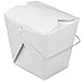 JA Kitchens Chinese Take Out Food Boxes With Wire Handle, 16 oz, Pack of 50