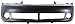 Crash Parts Plus Primed Front Bumper Cover Replacement for 2006-2010 Chrysler PT Cruiser