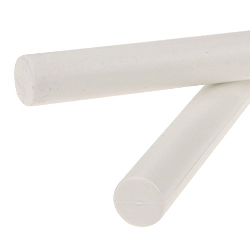 Glue Gun Sealing Wax Sticks, Yoption 12 Pcs No Cord Wicks Cylindrical Fire Manuscript Sealing Wax for Glue Gun (Ivory White#1) - Thumbnail 4
