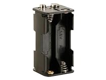 Velleman BH343B Battery Holder for 4 x AA-Cell with Snap Terminals