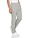 Starter Men's Open-Bottom Sweatpants with Pockets, Amazon Exclusive, Vapor Grey Heather, Large