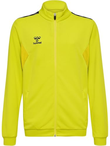 hummel, hmlAUTHENTIC PL Veste zippée pour Enfant, Jaune Blazing, 164
