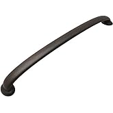 Cosmas 827-12ORB Oil Rubbed Bronze Appliance Pull, 12" Inch Hole Centers